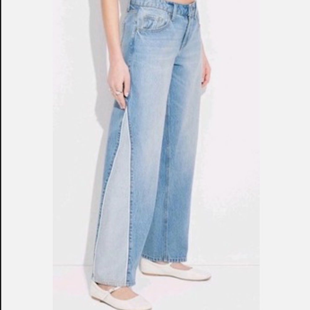 Women’s Jeans Wild Fable Mid Rise 90s Relaxed Straight Medium Wash  6   NWT